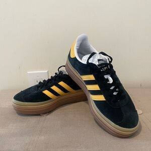 Stylish Adidas Gazelle Bold Platform Sneaker from Nordstrom, in great condition